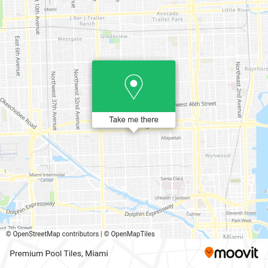 Premium Pool Tiles map