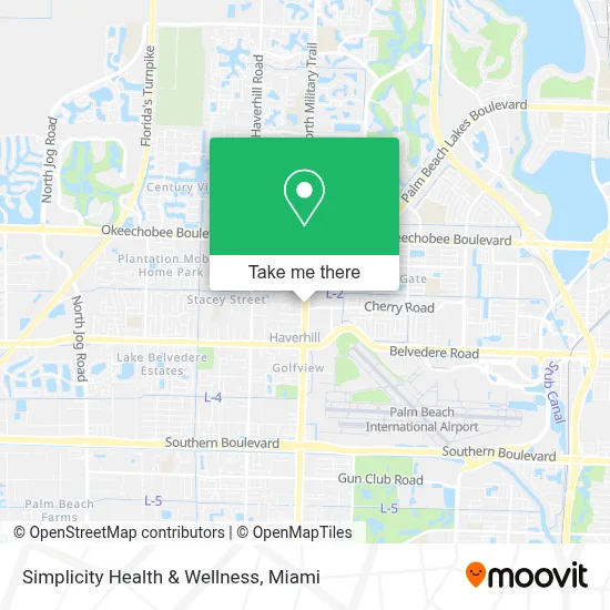 Simplicity Health & Wellness map