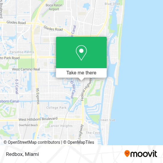 Redbox map