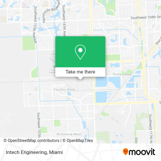 Intech Engineering map