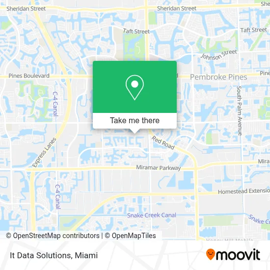 It Data Solutions map