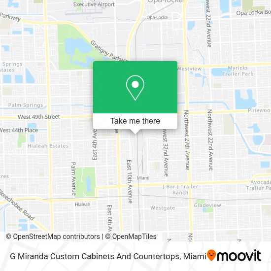 G Miranda Custom Cabinets And Countertops map