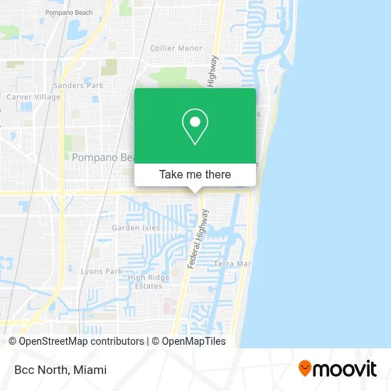 Bcc North map