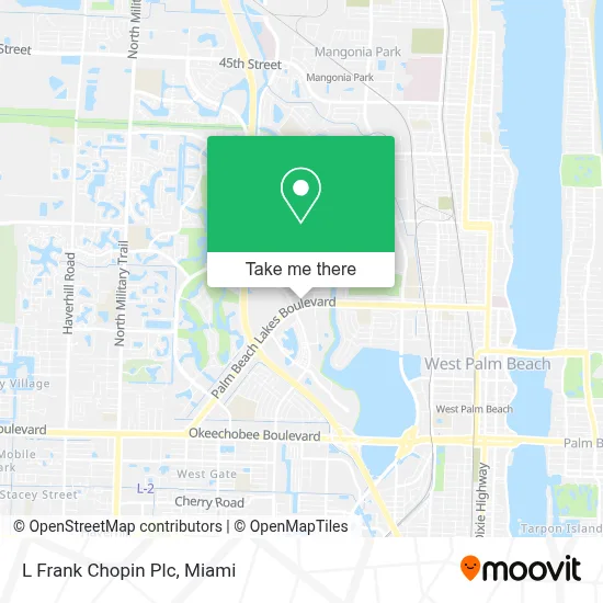 L Frank Chopin Plc map