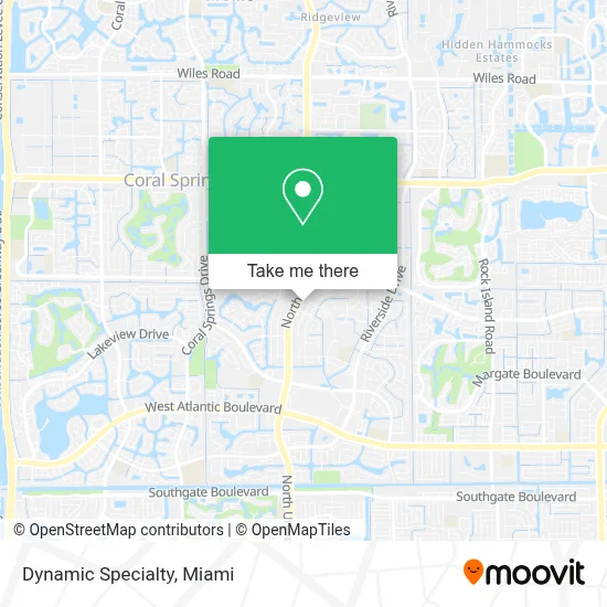 Dynamic Specialty map