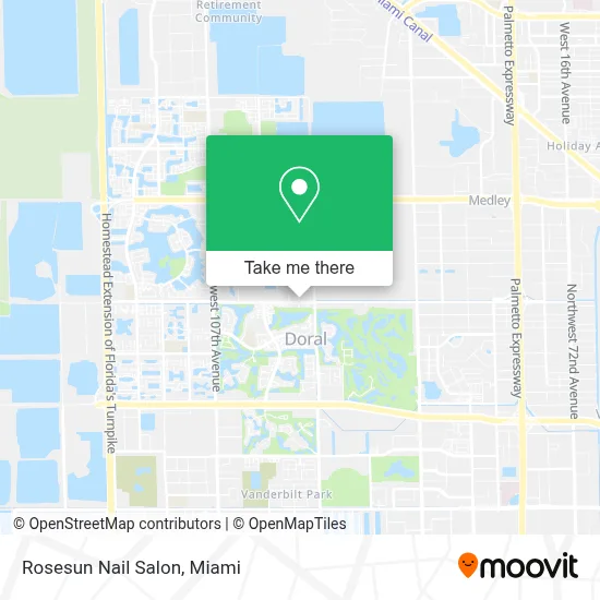 Rosesun Nail Salon map