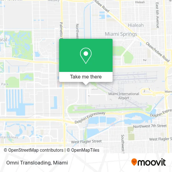 Omni Transloading map