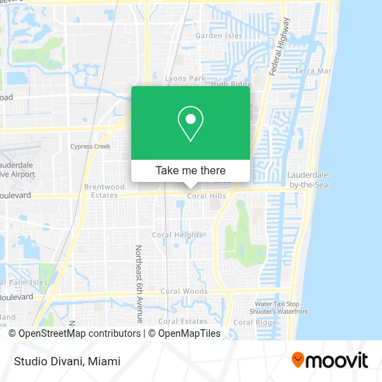 Studio Divani map