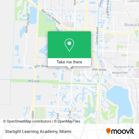 Starlight Learning Academy map