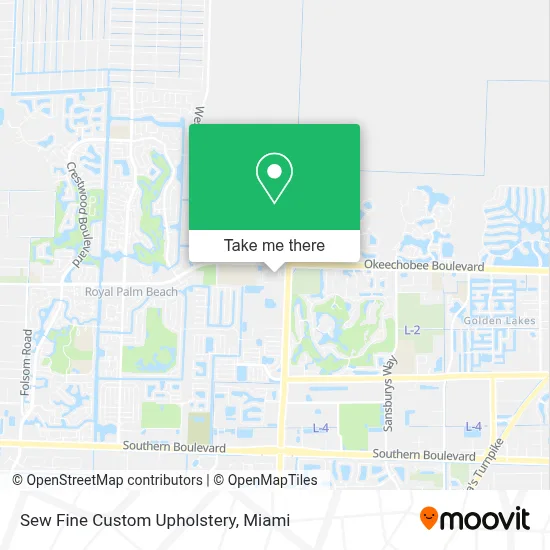 Sew Fine Custom Upholstery map
