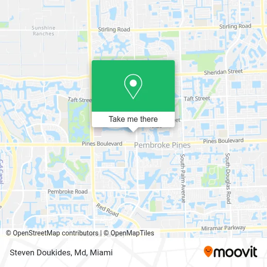 Steven Doukides, Md map