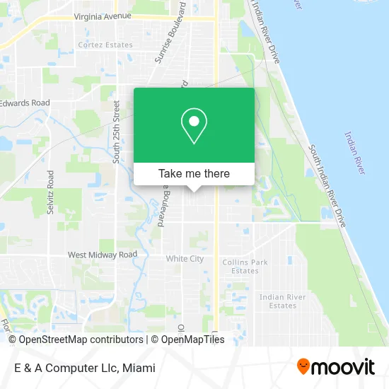 E & A Computer Llc map