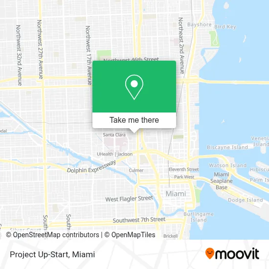 Project Up-Start map