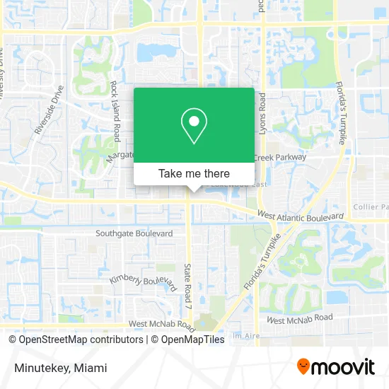Minutekey map