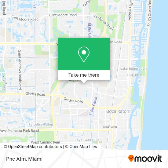 Pnc Atm map