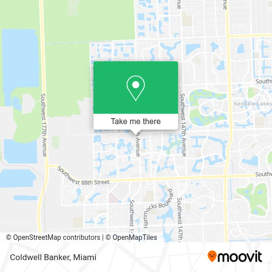 Coldwell Banker map