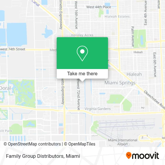 Family Group Distributors map