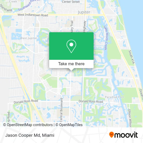 Jason Cooper Md map