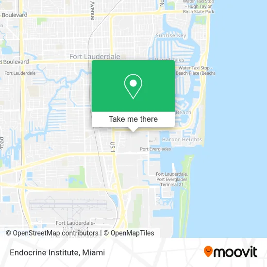 Endocrine Institute map