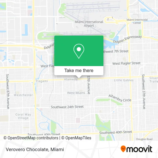 Verovero Chocolate map