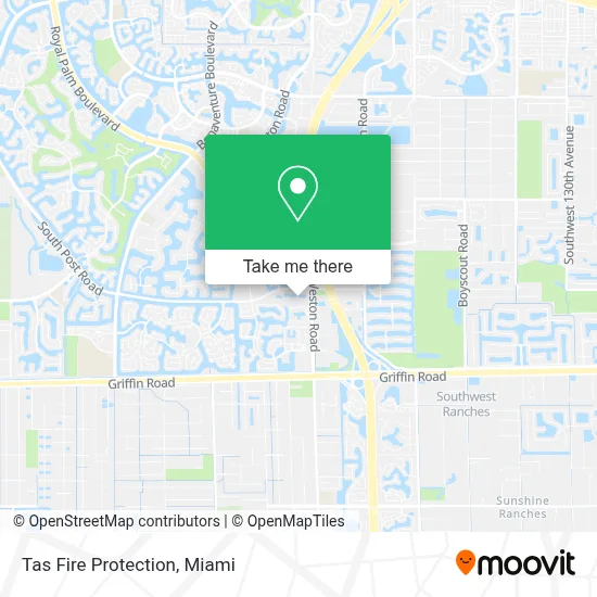 Tas Fire Protection map