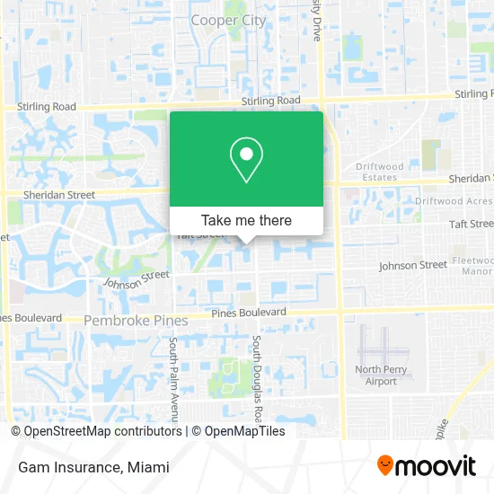 Gam Insurance map
