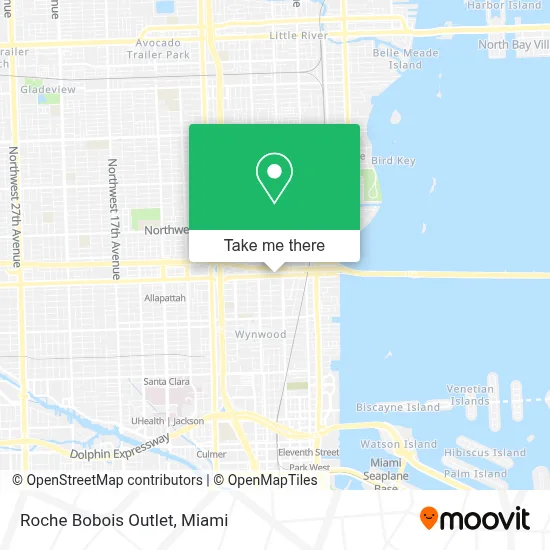 Roche Bobois Outlet map