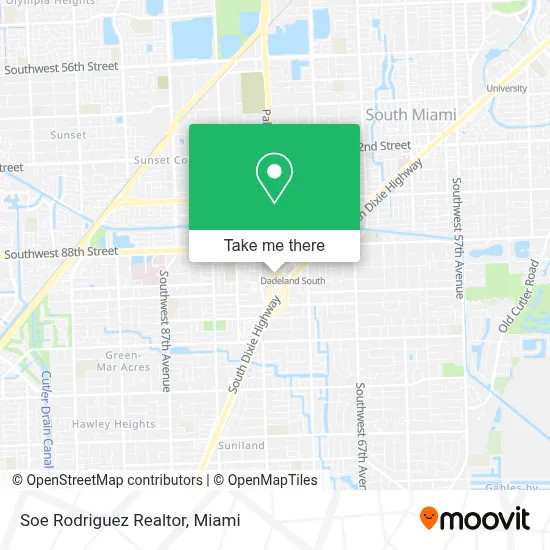 Soe Rodriguez Realtor map