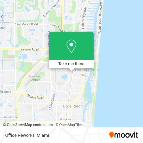 Office Reworks map