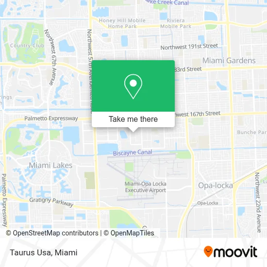 Taurus Usa map