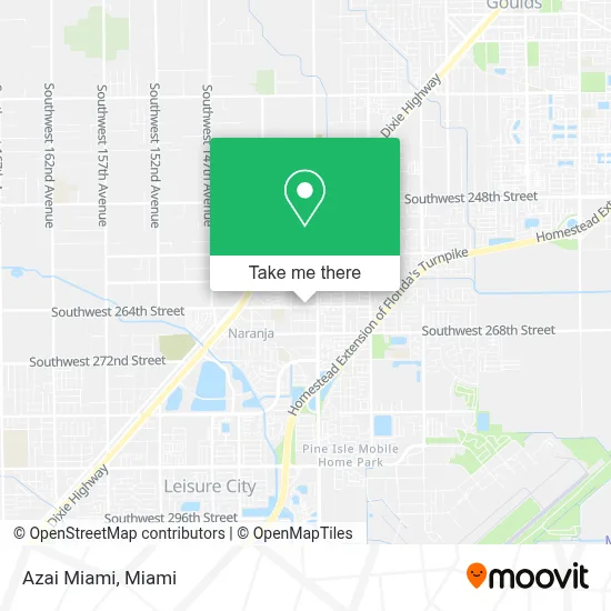 Azai Miami map