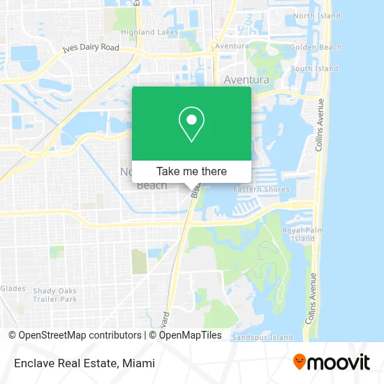 Enclave Real Estate map