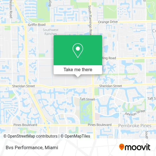 Bvs Performance map