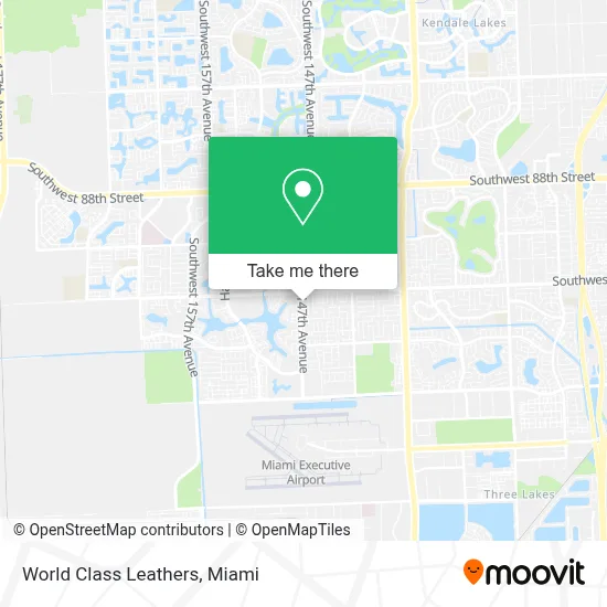 World Class Leathers map