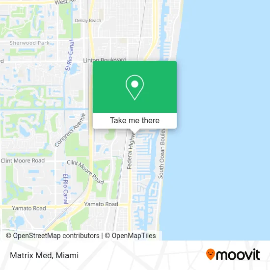 Matrix Med map