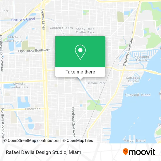 Rafael Davila Design Studio map