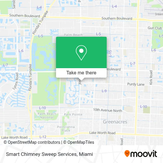 Smart Chimney Sweep Services map