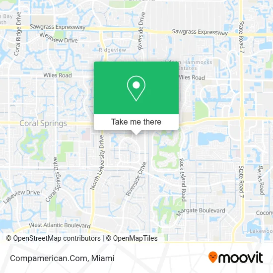 Compamerican.Com map
