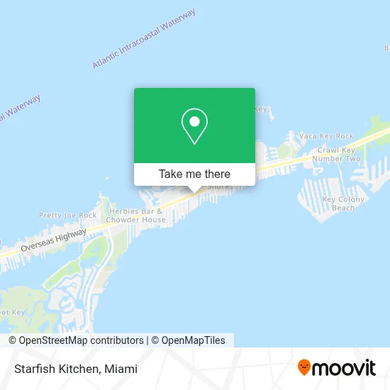 Starfish Kitchen map