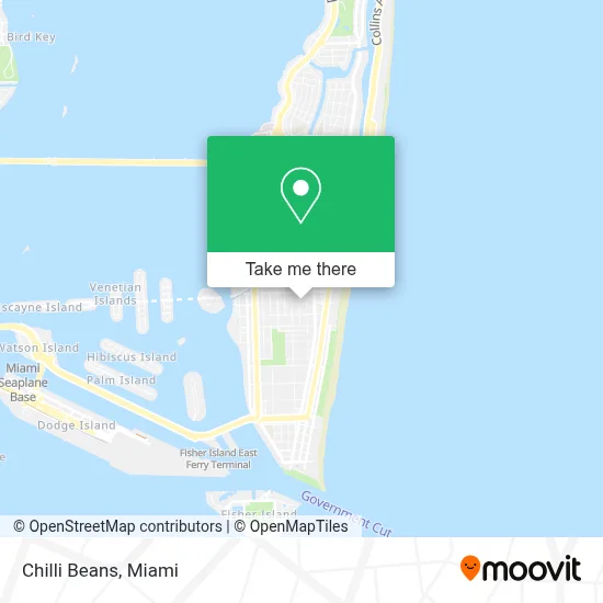 Chilli Beans map