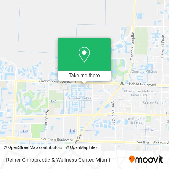 Reiner Chiropractic & Wellness Center map