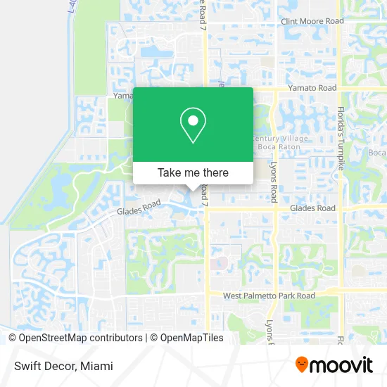 Swift Decor map