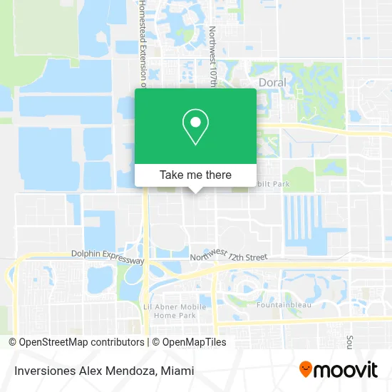 Inversiones Alex Mendoza map