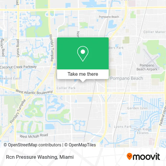Rcn Pressure Washing map