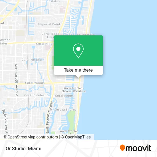 Or Studio map