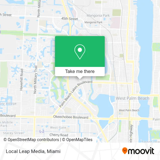 Local Leap Media map