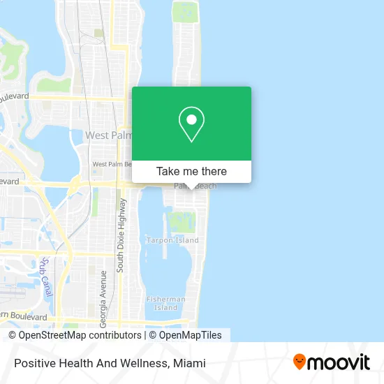 Positive Health And Wellness map
