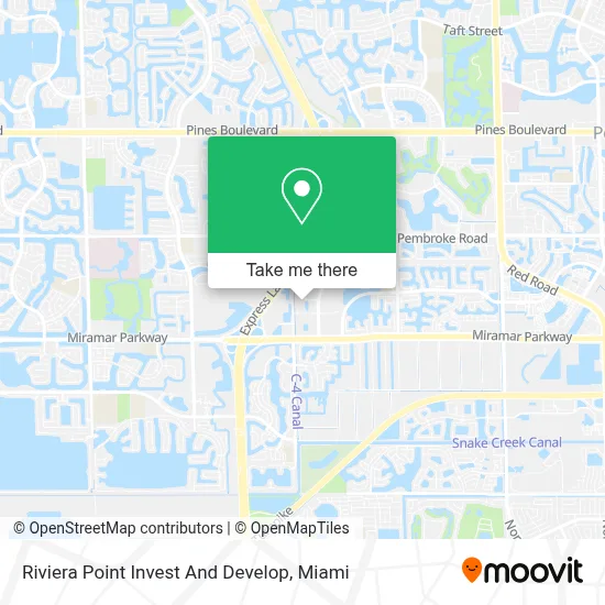 Riviera Point Invest And Develop map