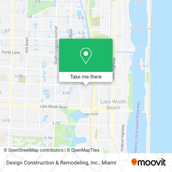 Design Construction & Remodeling, Inc. map