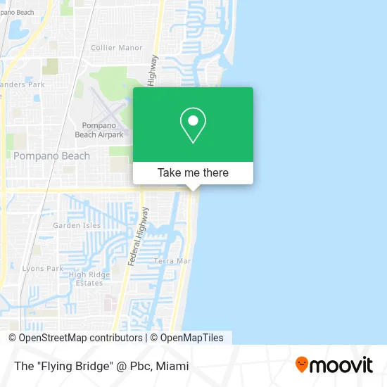 The "Flying Bridge" @ Pbc map